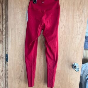 VSX Red Performance Leggings with Tag